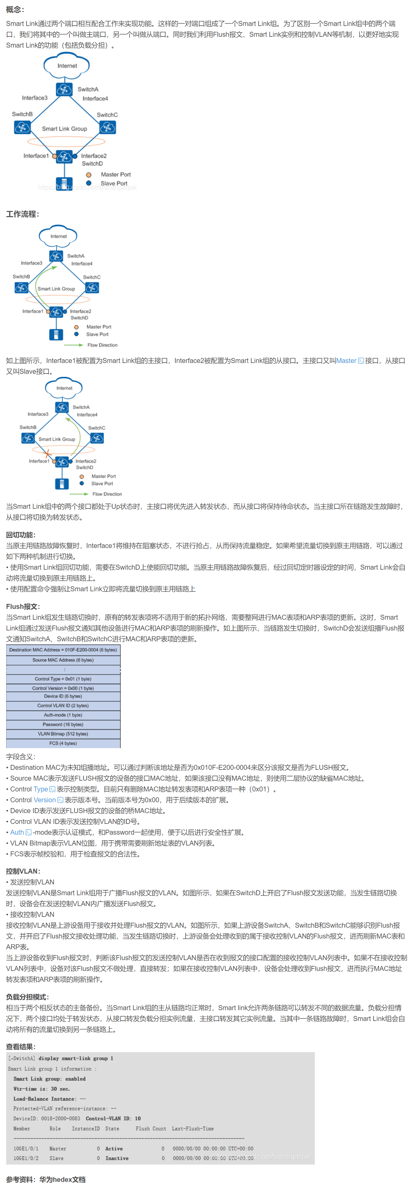 【转载】HCIE R&S 备考笔记  smart-link原理
