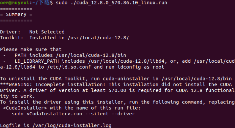 Ubuntu20.04 安装强化学习环境（CUDA、Conda）