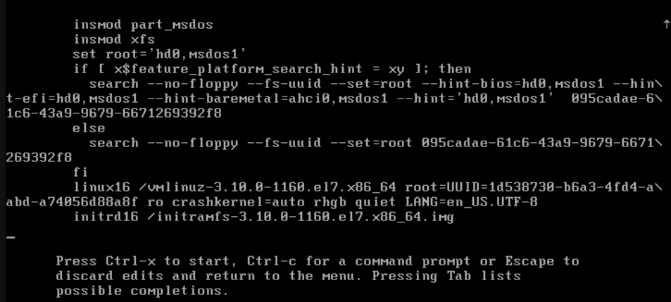 全网最详细的Centos 7重置修改root密码和密码遗忘后如何重置教程