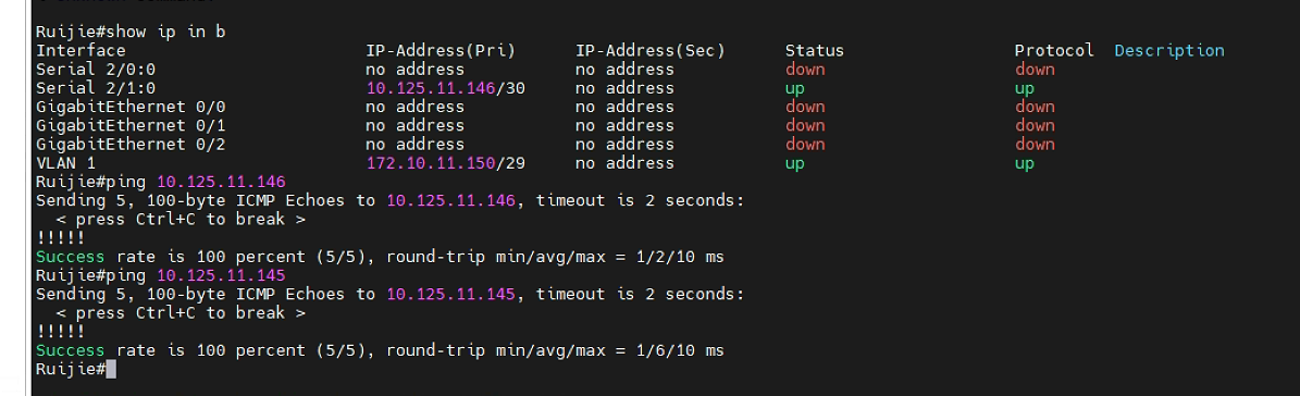 锐捷RSR10-X HSIC-2E1/CE1接口协议不UP,CRC计数增加