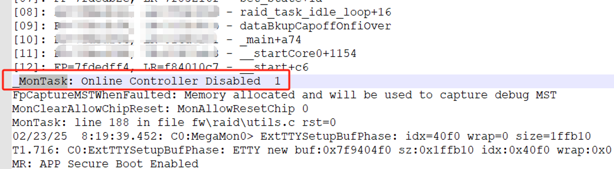 鲲鹏服务器 raid卡9560-8i频繁通讯丢失告警问题