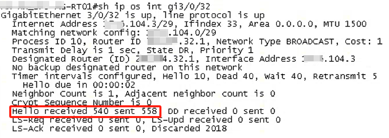 RSR77-X 设备重启后ospf邻居处于Init状态 副本